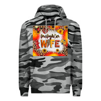 Slate Camo firefighter wife Premium Hoodie - RanaPortraitStore