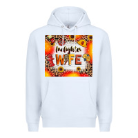 White firefighter wife Premium Hoodie - RanaPortraitStore