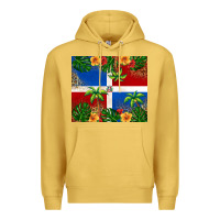 Antique Gold dominican republic Premium Hoodie - RanaPortraitStore