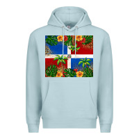 Blue Mist dominican republic Premium Hoodie - RanaPortraitStore