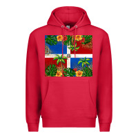 Cardinal dominican republic Premium Hoodie - RanaPortraitStore