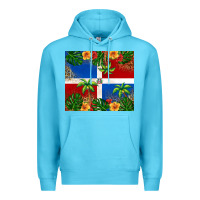 Ocean Blue dominican republic Premium Hoodie - RanaPortraitStore