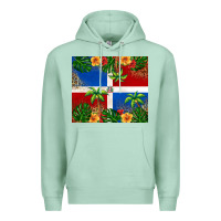 Seafoam dominican republic Premium Hoodie - RanaPortraitStore