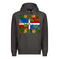 Smoke dominican republic Premium Hoodie - RanaPortraitStore