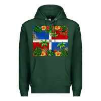 Sports Green dominican republic Premium Hoodie - RanaPortraitStore