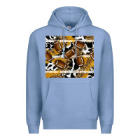 Colony Blue football Premium Hoodie - RanaPortraitStore