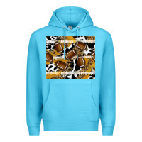 Ocean Blue football Premium Hoodie - RanaPortraitStore