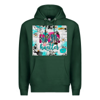 Sports Green hair hustler Premium Hoodie - RanaPortraitStore