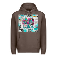 Coffee hair hustler Premium Hoodie - RanaPortraitStore