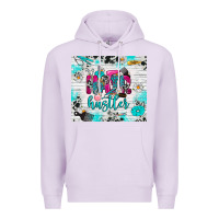 Lilac hair hustler Premium Hoodie - RanaPortraitStore