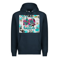 Navy hair hustler Premium Hoodie - RanaPortraitStore
