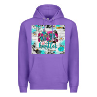 Purple hair hustler Premium Hoodie - RanaPortraitStore