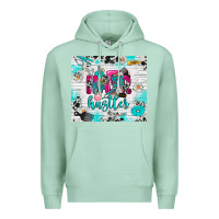 Seafoam hair hustler Premium Hoodie - RanaPortraitStore