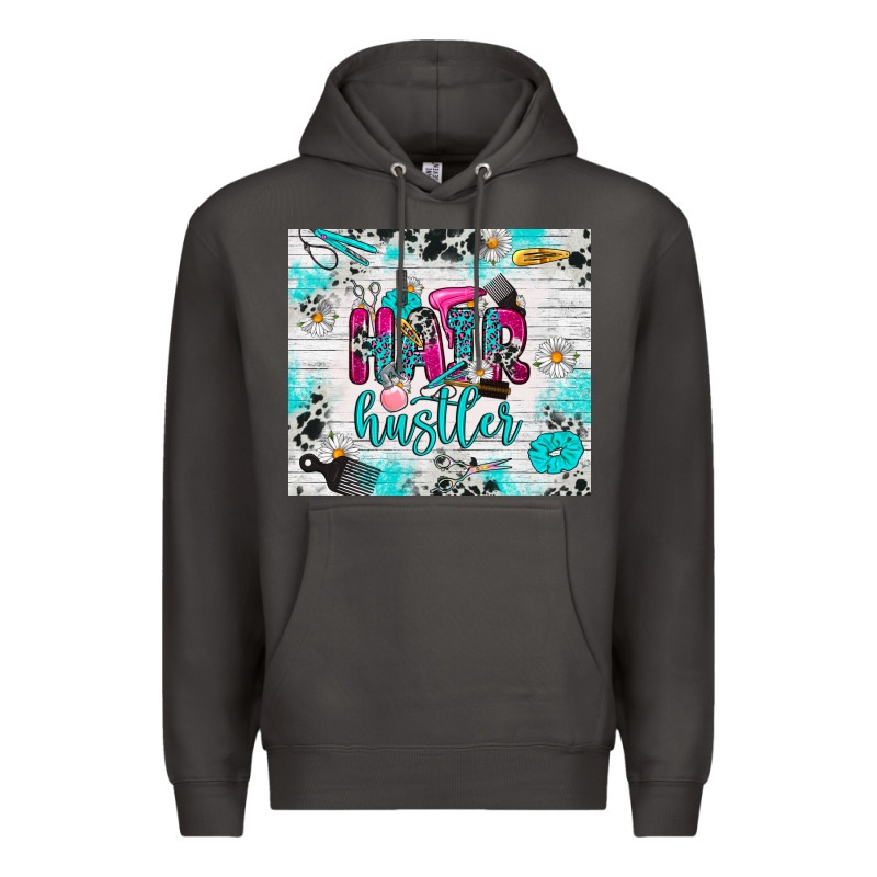 Hair Hustler Premium Hoodie by RanaPortraitStore | Teevron