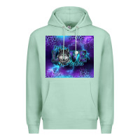 Seafoam for the love of the wolves Premium Hoodie - RanaPortraitStore
