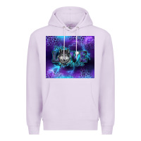 Lilac for the love of the wolves Premium Hoodie - RanaPortraitStore