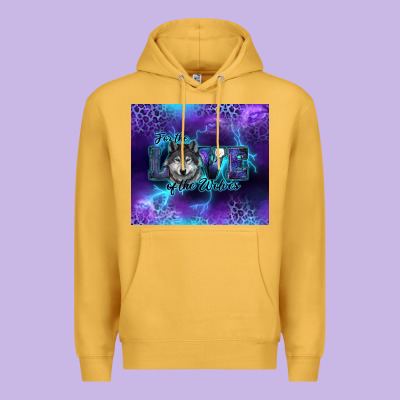 Premium Hoodie for the love of the wolves