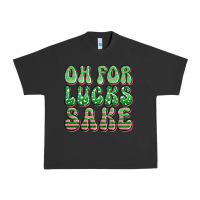 Pigment Black oh for lucks sake st patricks Urban Heavy Tee - Artiststas