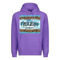 Purple its freezing Premium Hoodie - RanaPortraitStore
