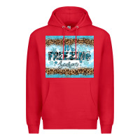 Red its freezing Premium Hoodie - RanaPortraitStore