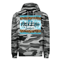 Slate Camo its freezing Premium Hoodie - RanaPortraitStore