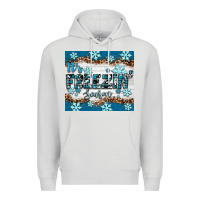 Dove Grey it's freezin season Premium Hoodie - RanaPortraitStore