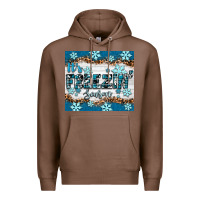Chestnut it's freezin season Premium Hoodie - RanaPortraitStore