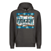 Smoke it's freezin season Premium Hoodie - RanaPortraitStore