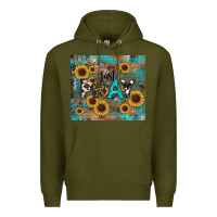 Army Green just pray Premium Hoodie - RanaPortraitStore