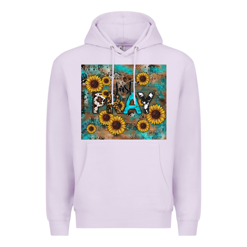 Just Pray Premium Hoodie by RanaPortraitStore | Teevron