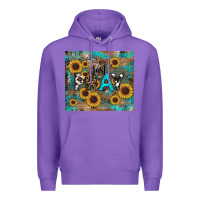 Purple just pray Premium Hoodie - RanaPortraitStore