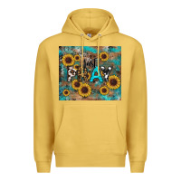 Antique Gold just pray Premium Hoodie - RanaPortraitStore