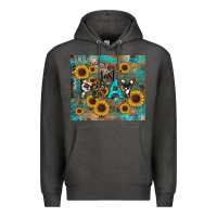 Charcoal Heather just pray Premium Hoodie - RanaPortraitStore