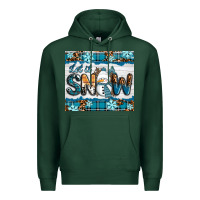 Sports Green let it snow Premium Hoodie - RanaPortraitStore