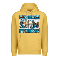 Antique Gold let it snow Premium Hoodie - RanaPortraitStore