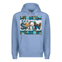 Colony Blue let it snow Premium Hoodie - RanaPortraitStore