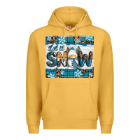 Mustard let it snow Premium Hoodie - RanaPortraitStore