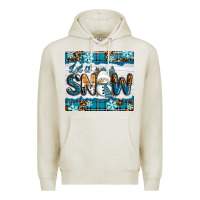 Oatmeal Heather let it snow Premium Hoodie - RanaPortraitStore