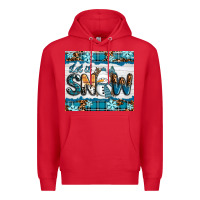 Red let it snow Premium Hoodie - RanaPortraitStore