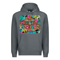 Rock pet groomer Premium Hoodie - RanaPortraitStore