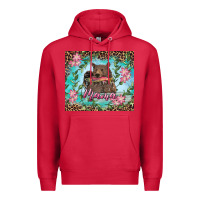 Cardinal mama bear haunting fish floral Premium Hoodie - RanaPortraitStore