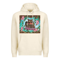 Tofu mama bear haunting fish floral Premium Hoodie - RanaPortraitStore