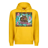 Lemon mama bear haunting fish floral Premium Hoodie - RanaPortraitStore