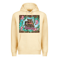 Pina Colada mama bear haunting fish floral Premium Hoodie - RanaPortraitStore