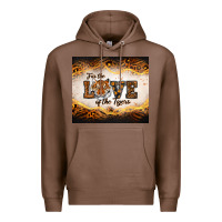 Chestnut love of the tigers Premium Hoodie - RanaPortraitStore