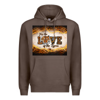 Coffee love of the tigers Premium Hoodie - RanaPortraitStore