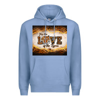 Colony Blue love of the tigers Premium Hoodie - RanaPortraitStore