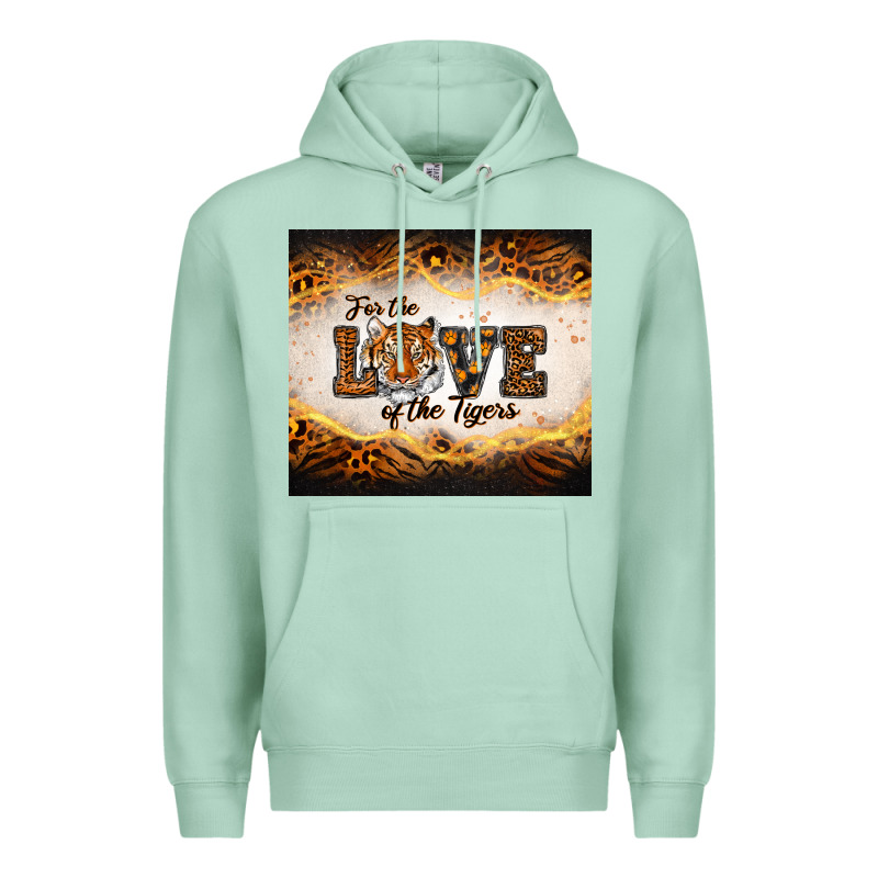 Love Of The Tigers Premium Hoodie by RanaPortraitStore | Teevron