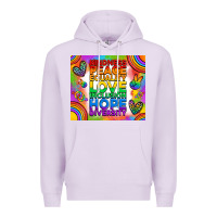 Lilac pride lgbtq Premium Hoodie - RanaPortraitStore