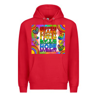Red pride lgbtq Premium Hoodie - RanaPortraitStore